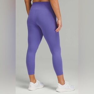 NWOT NEW Lululemon Wunder Train High-Rise Tight 25" Charged Indigo